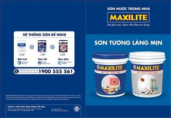 Bảng màu Maxilite nội thất A901